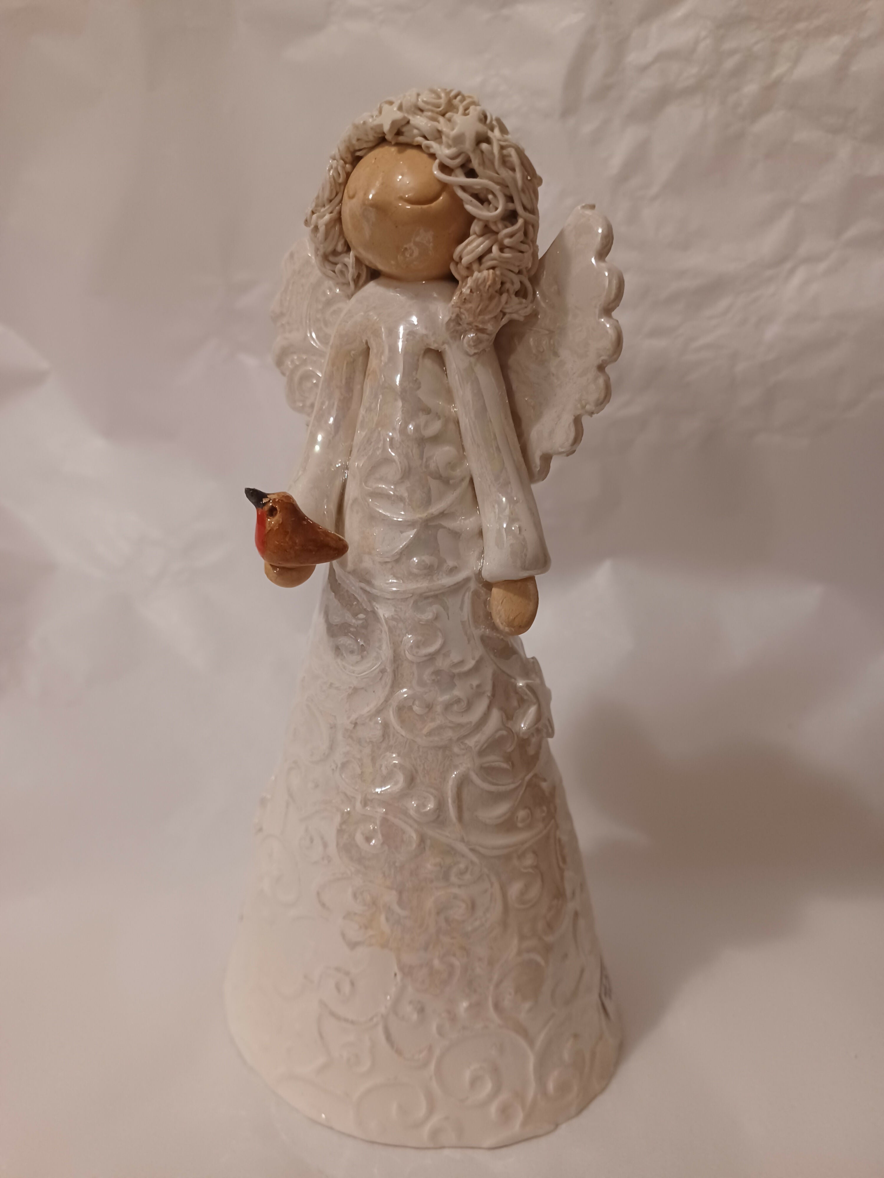 Tall Ceramic Angel or Snowman