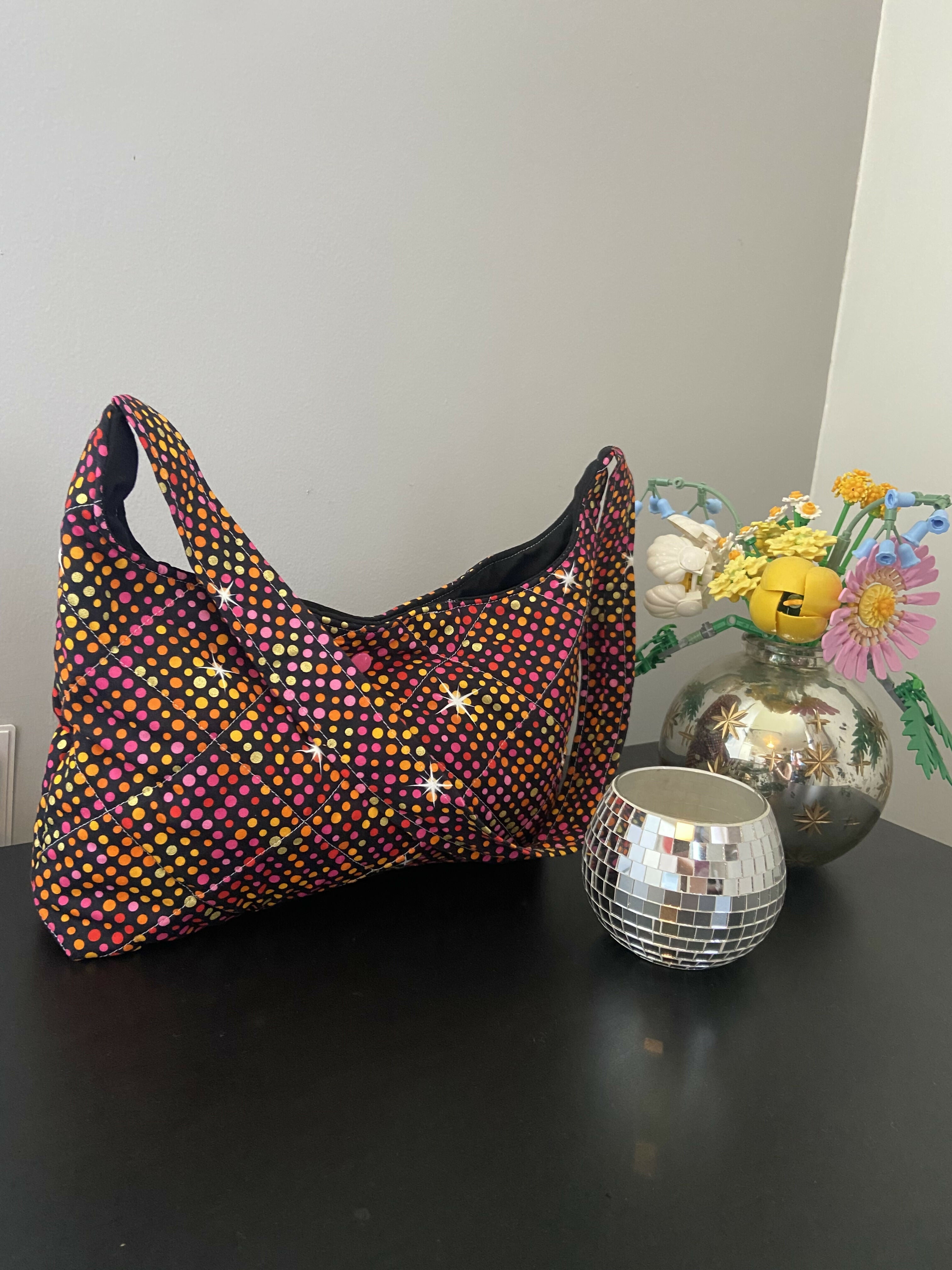 Slouchy Shoulder Bags, Disco Ball