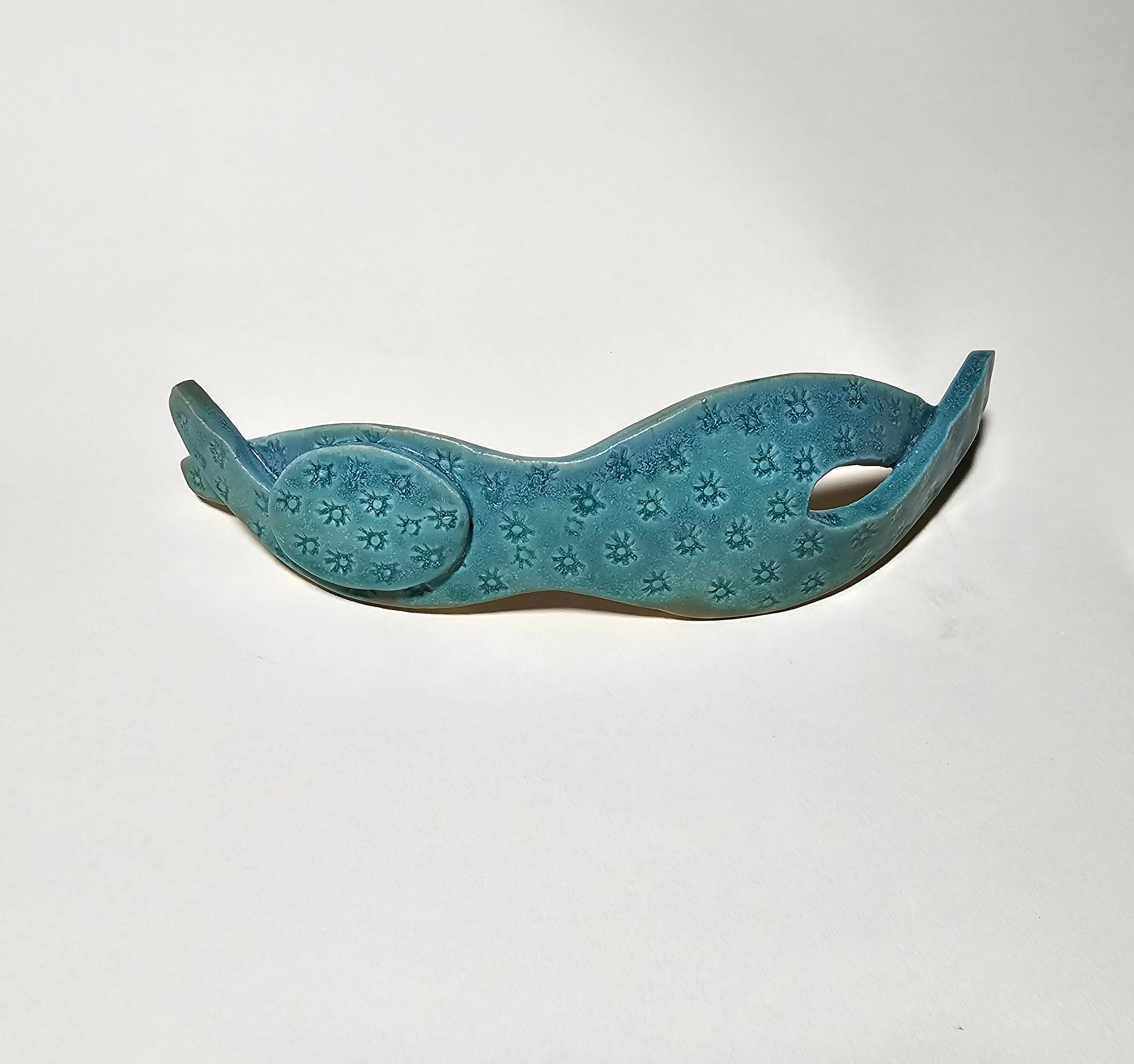 Green Diver Sculpture