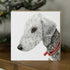 Show Bedlington Terrier Greeting Card – Dog Lover Gift – Handmade Blank Card