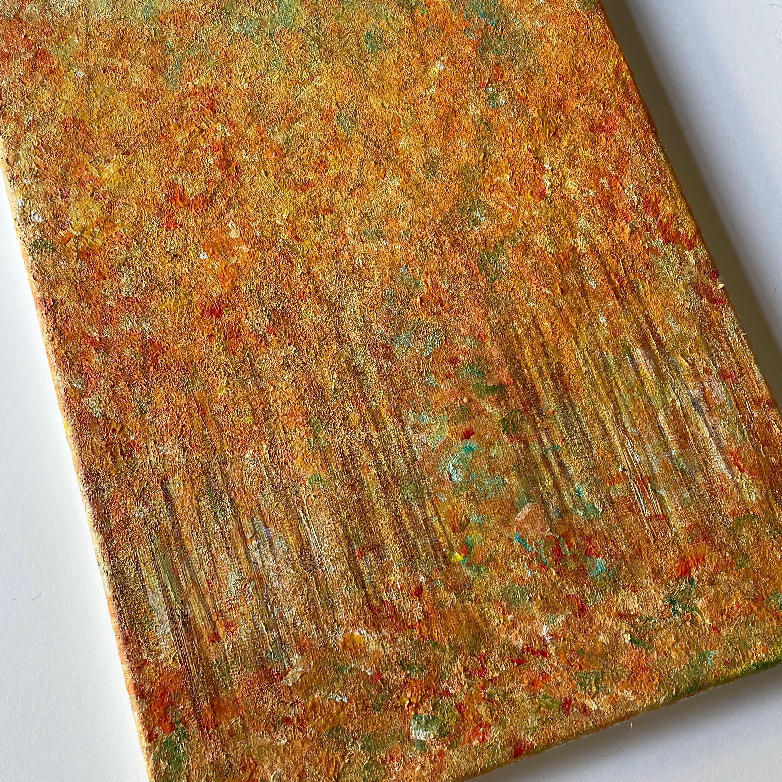 Golden Stillness- Original Acrylic Painting