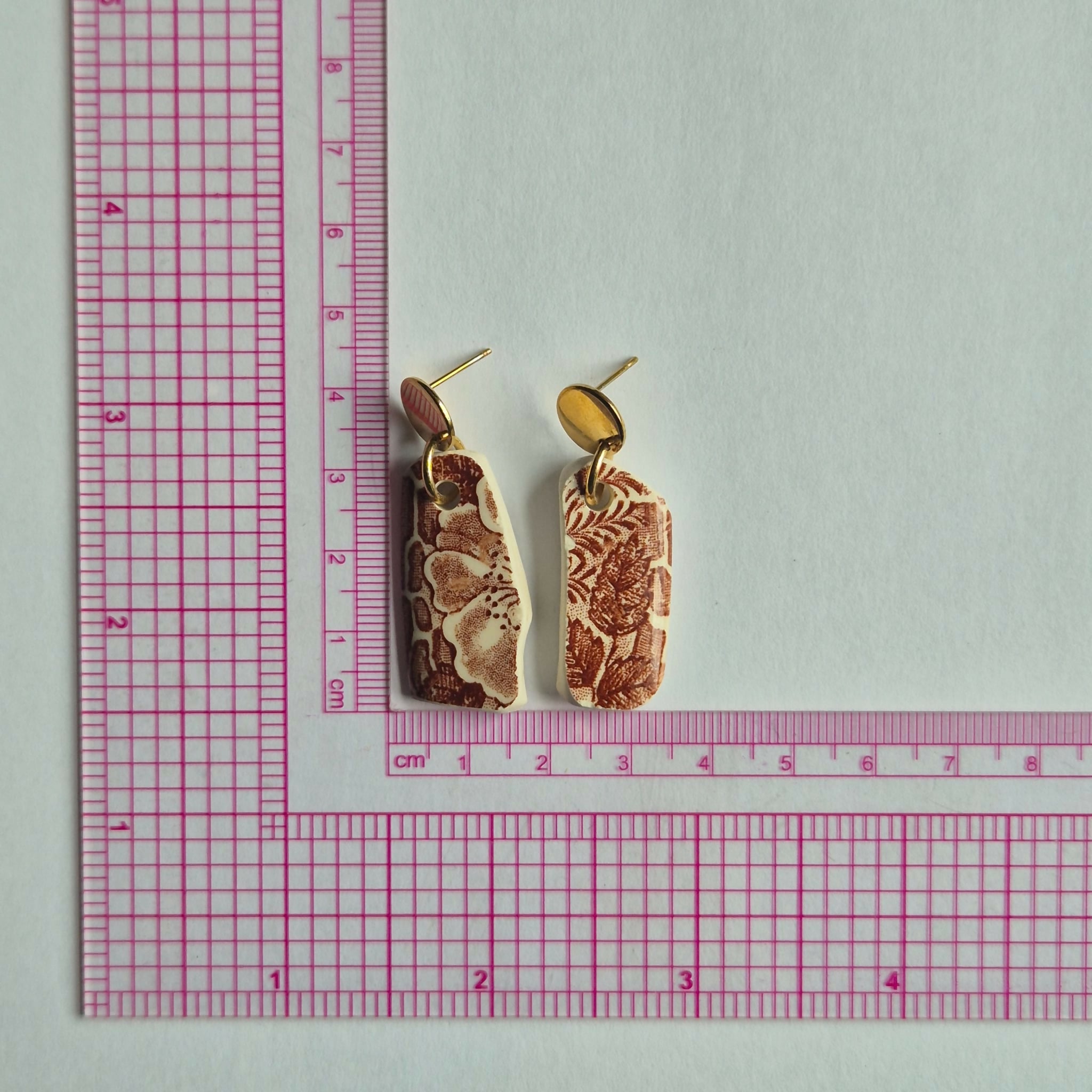 Recycled Ceramic Earring