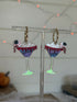 Spooky Eyeball Margarita Earrings