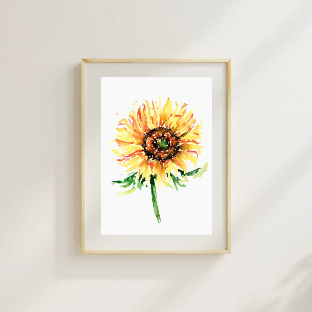 Sunflower Art Print