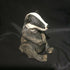 Sitting Badger Sculpture