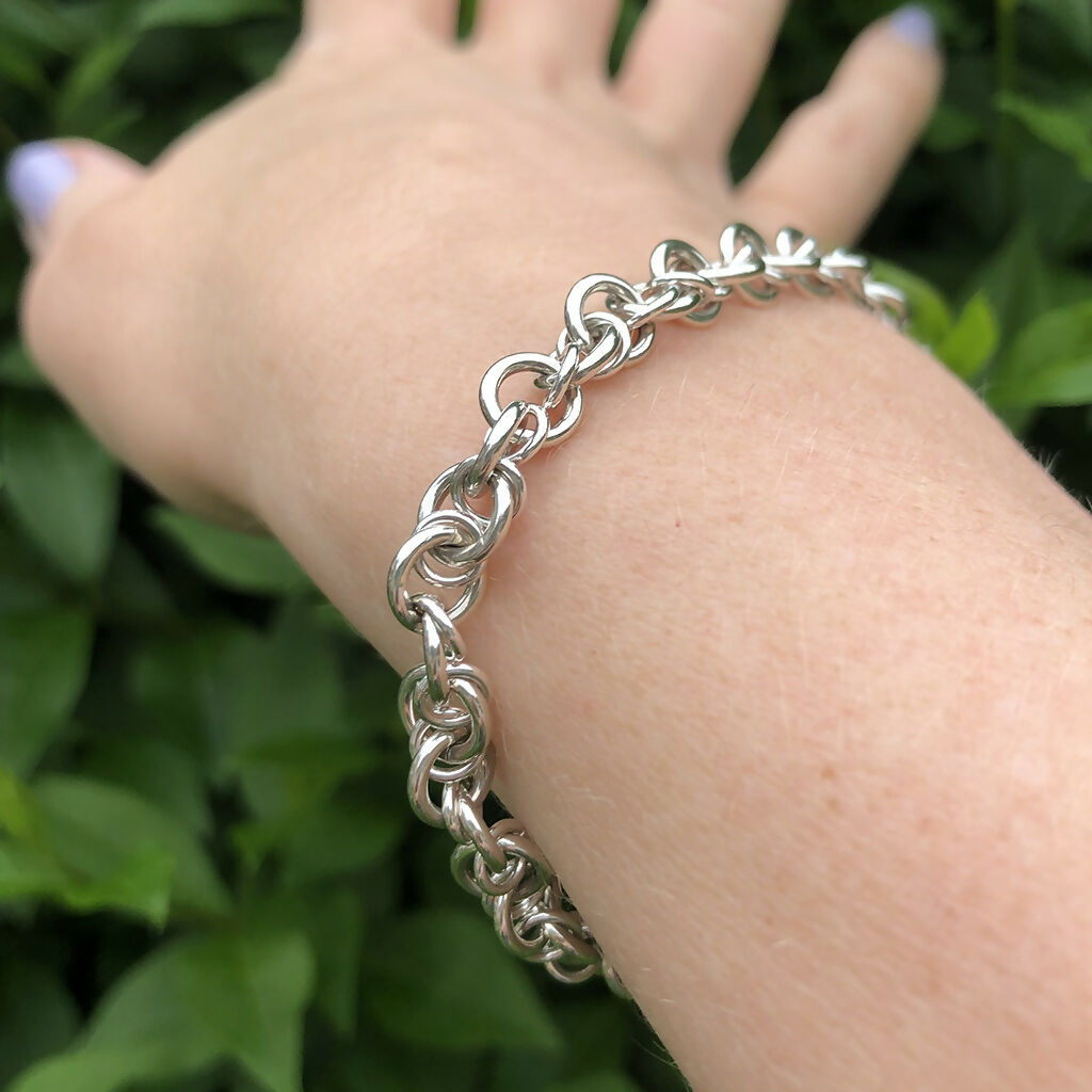Sterling Silver Sprite Cluster Bracelet