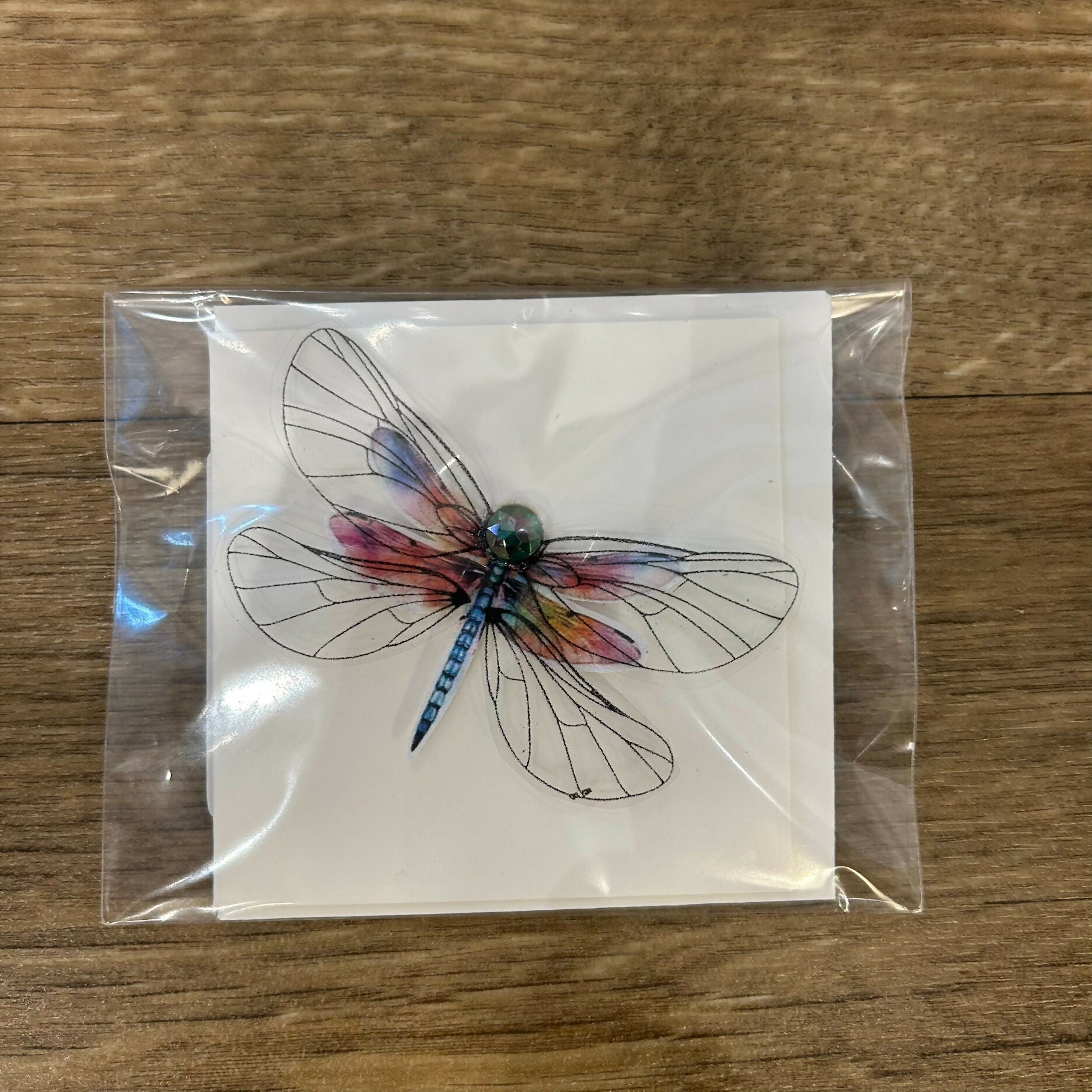 Mini Butterfly Mixed Media Card