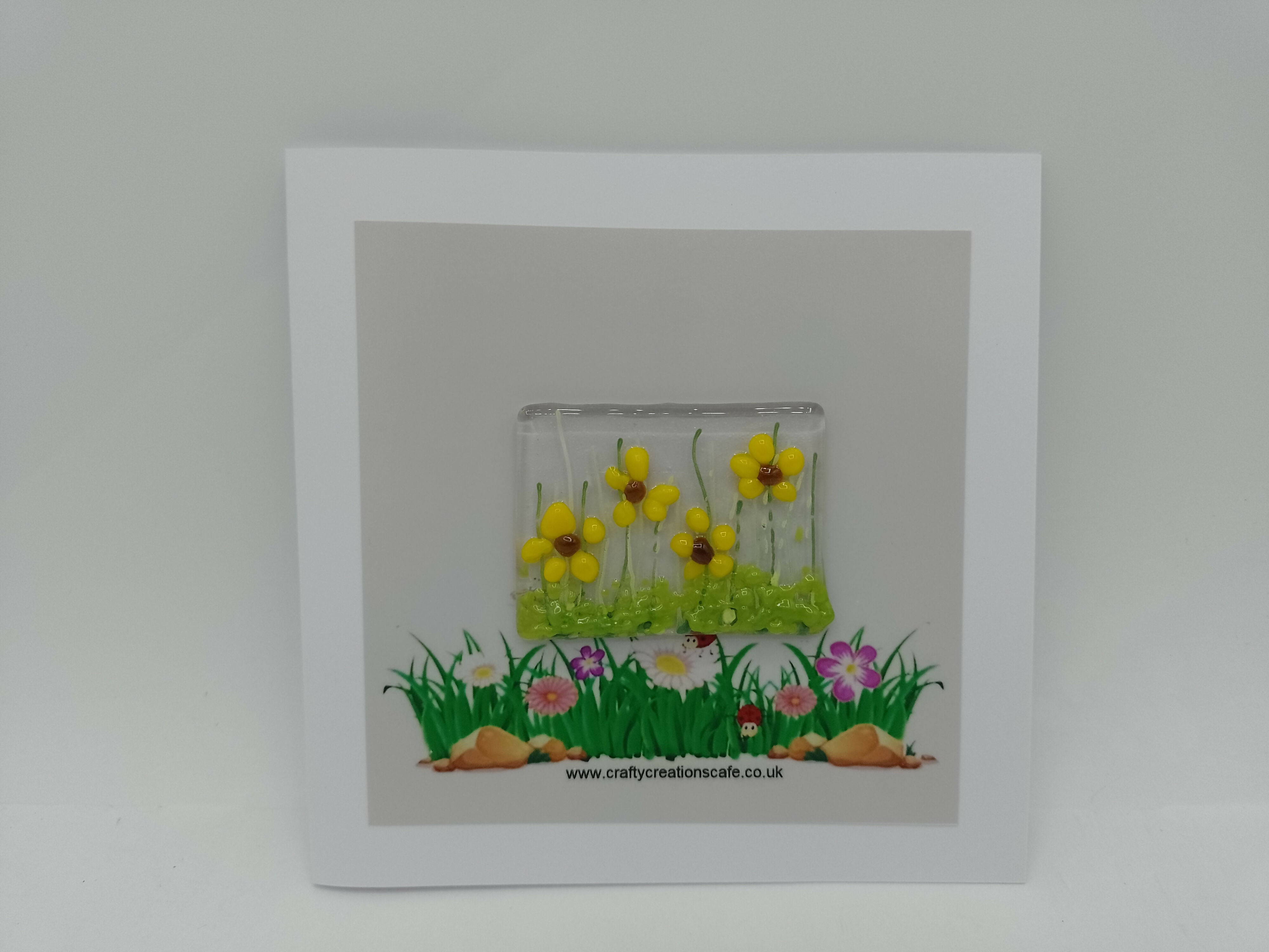 Fused Glass Card