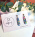Funky Pattern Collection - Small Dangles Polymer Clay Earrings