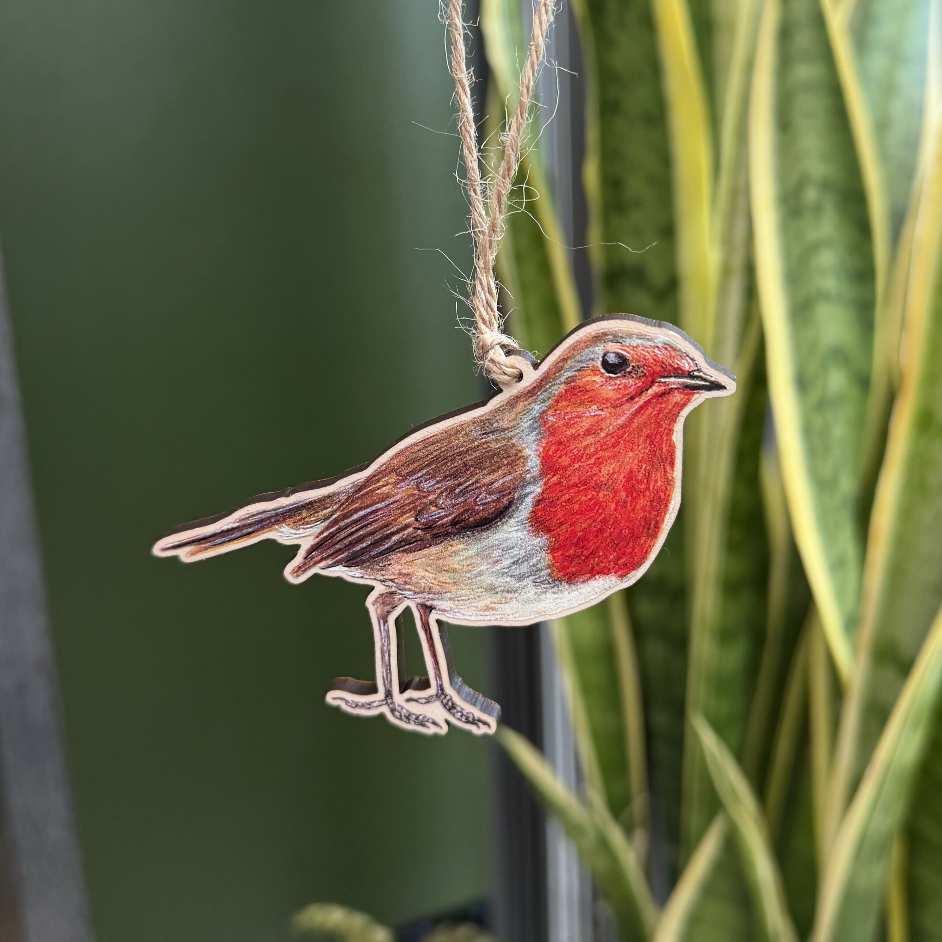 Robin - Decoration - Set of 5
