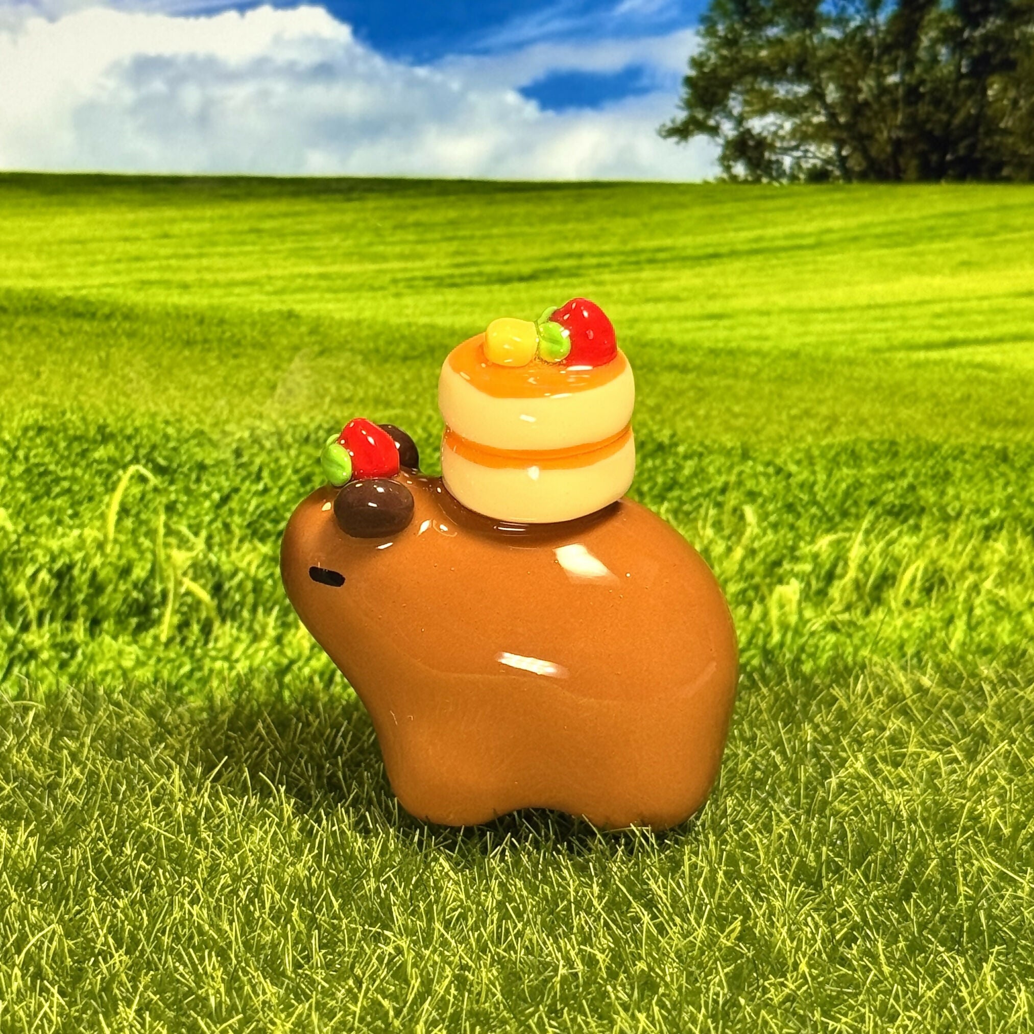 Capybara & Pancakes Figure