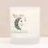Lime, Basil And Mandarin Soy Wax Candle In A Frosted Glass Jar