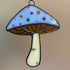 Stained Glass Mushroom Suncatcher