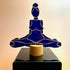 Stained Glass Woman in Yoga Pose / Meditation