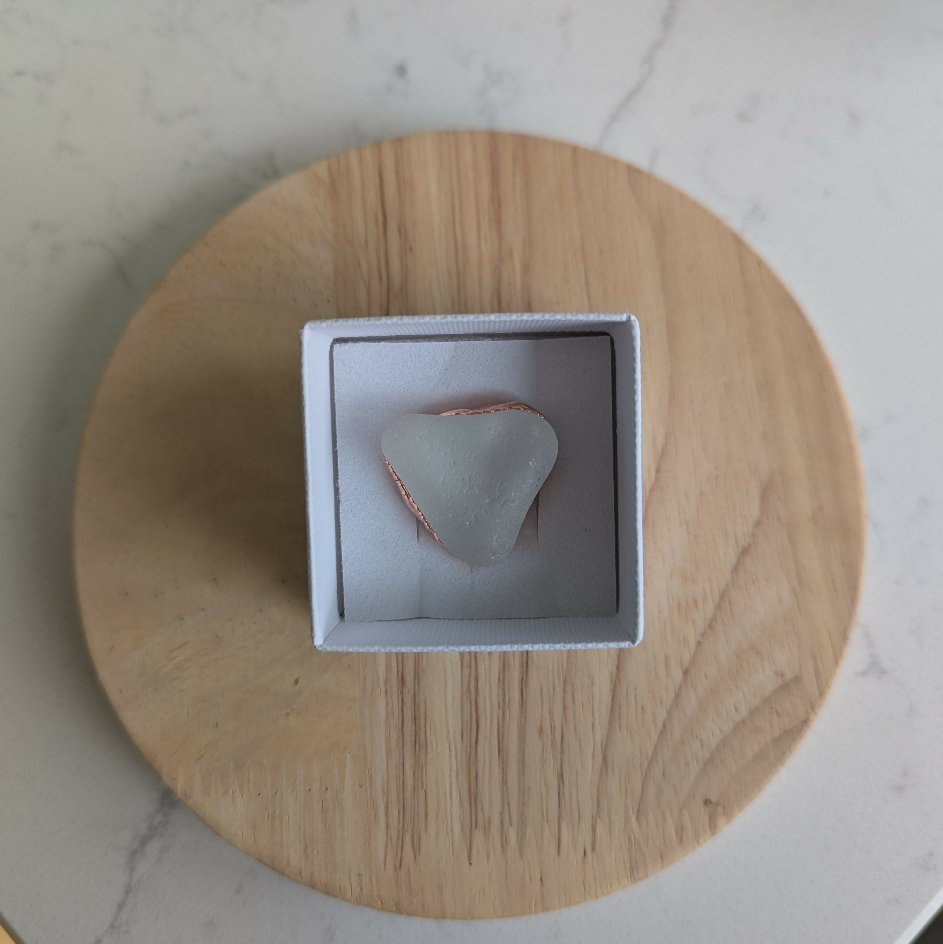 Seaglass Magnetic Brooch