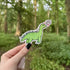 Nessie Believes in You Motivational Cryptid Paranormal Holographic Sparkly Vinyl Die Cut Sticker