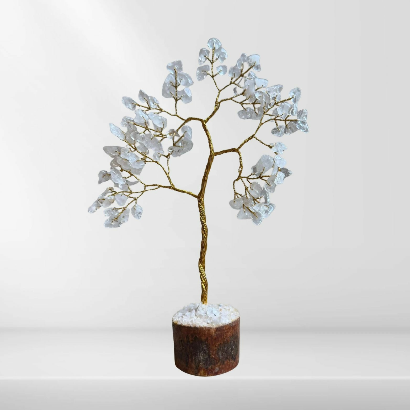 Small Aqua Marine Crystal Tree (100 chips)