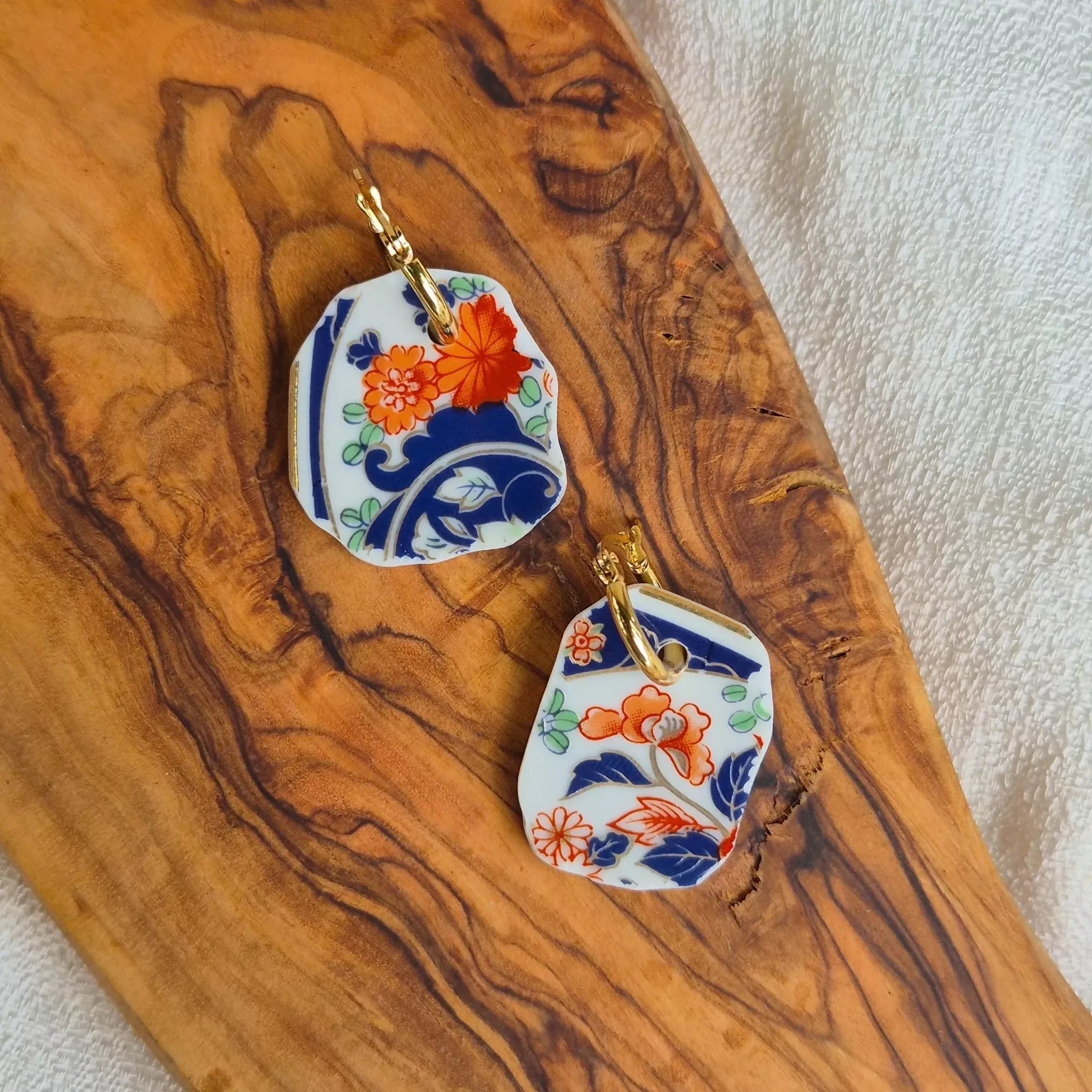 Recycled Ceramic Earring