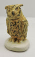 Ceramic Eurasian Eagle Owl Sculpture - "Yoll"