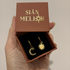 Sun and Moon Hoop Earrings