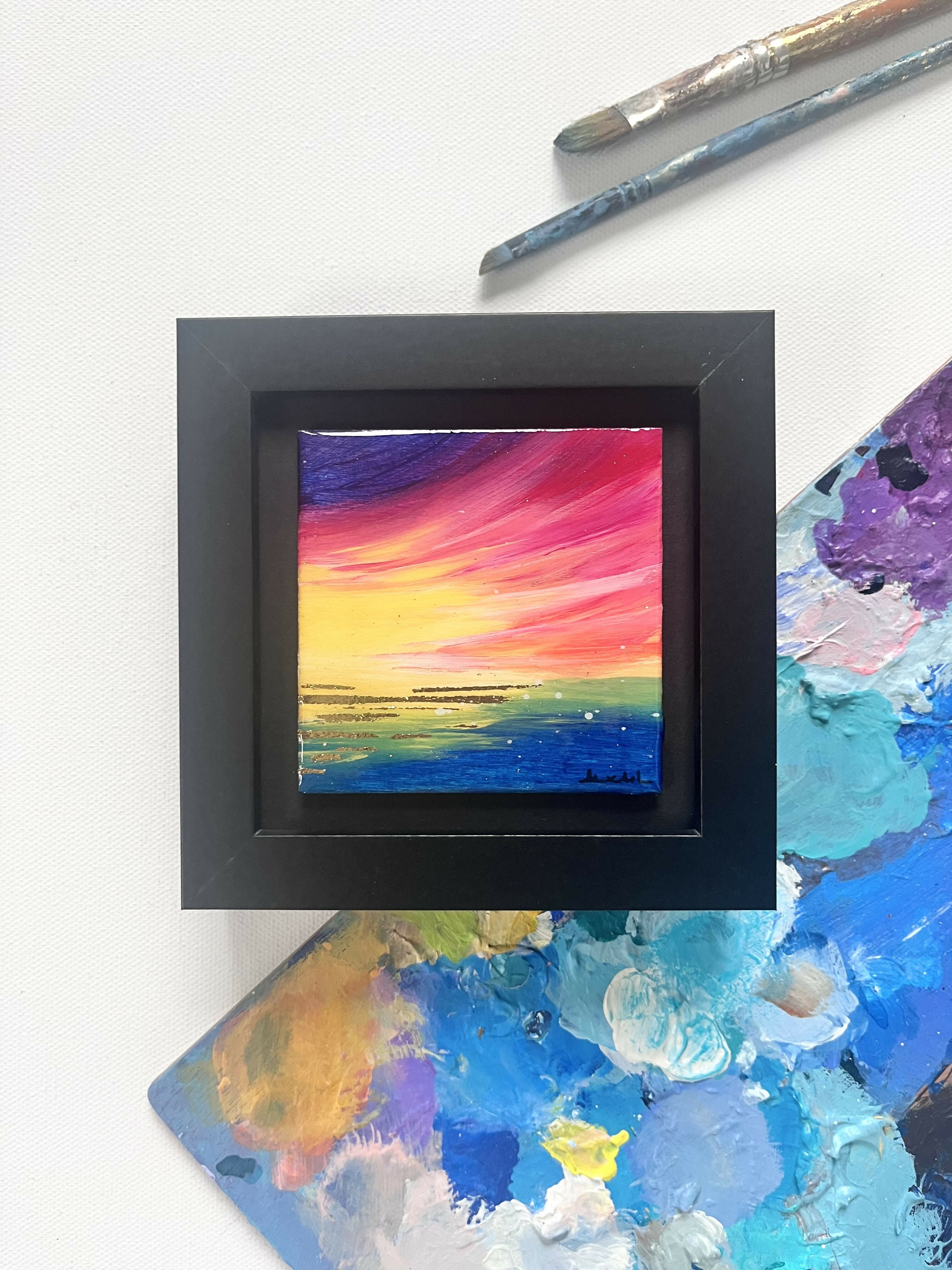 Mini Bright Skies - Original Painting