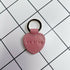 Heart Shaped Leather Keyring - BE KIND