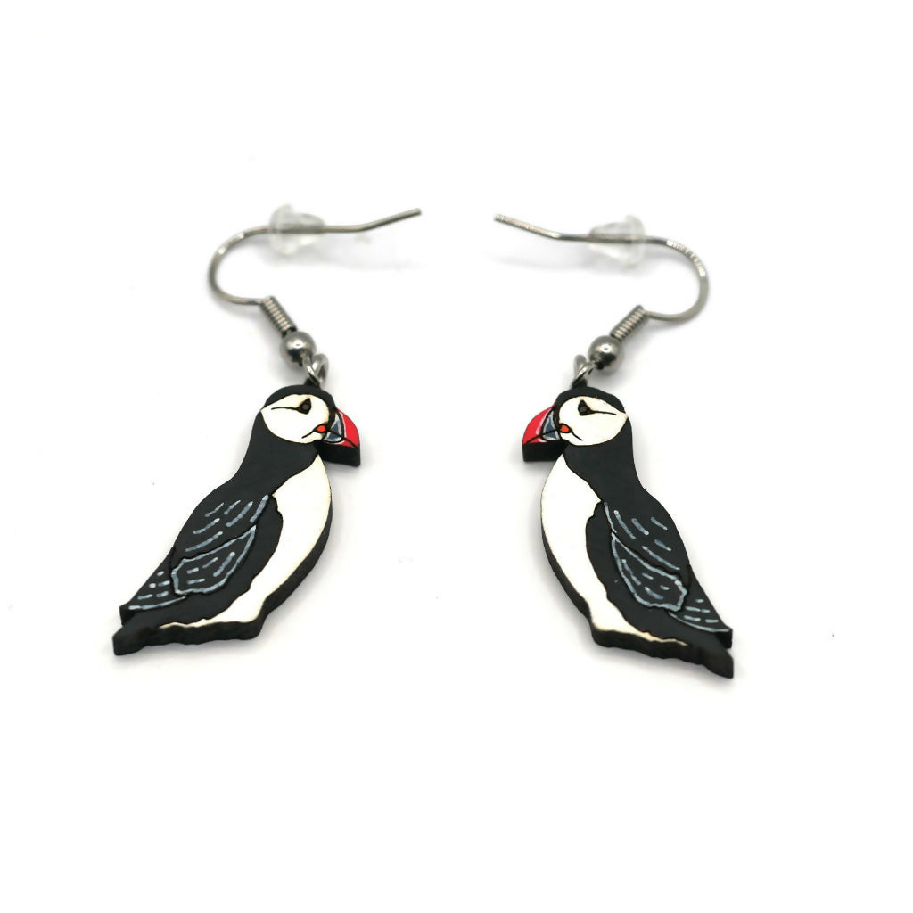 Puffins Dangle Earrings