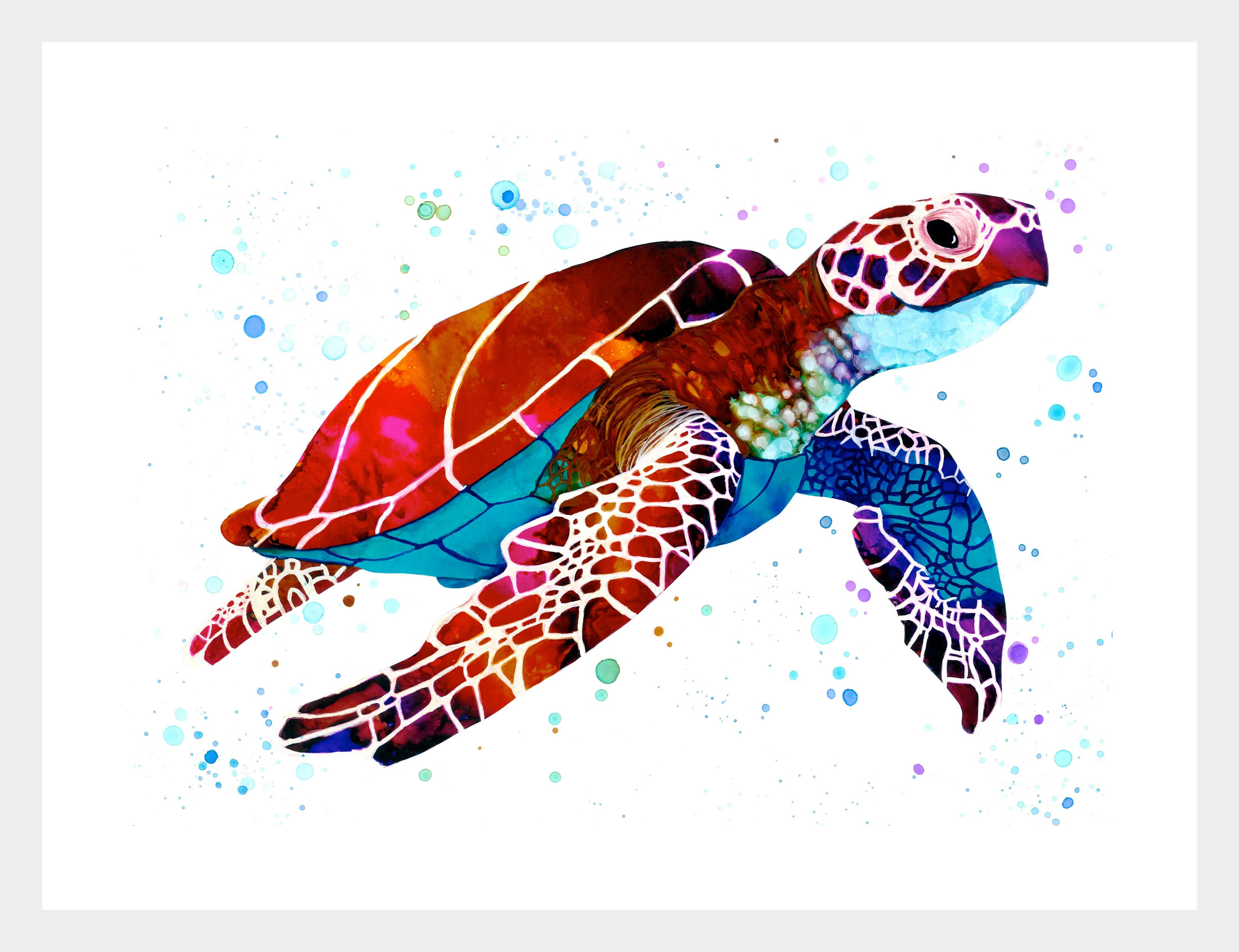 Original Artwork Titled Maluku (Turtle)