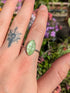 QUEEN'S LACE MARQUISE STAINLESS STEEL RINGS