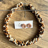 Boho Chic Wood Beads Choker/ Handmade Multicolour Necklace with FREE pair of studs