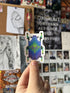Pixel Spring Dumbledore Beetle Die-Cut Sticker