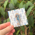 Seahorse - Blue - Wooden Pin