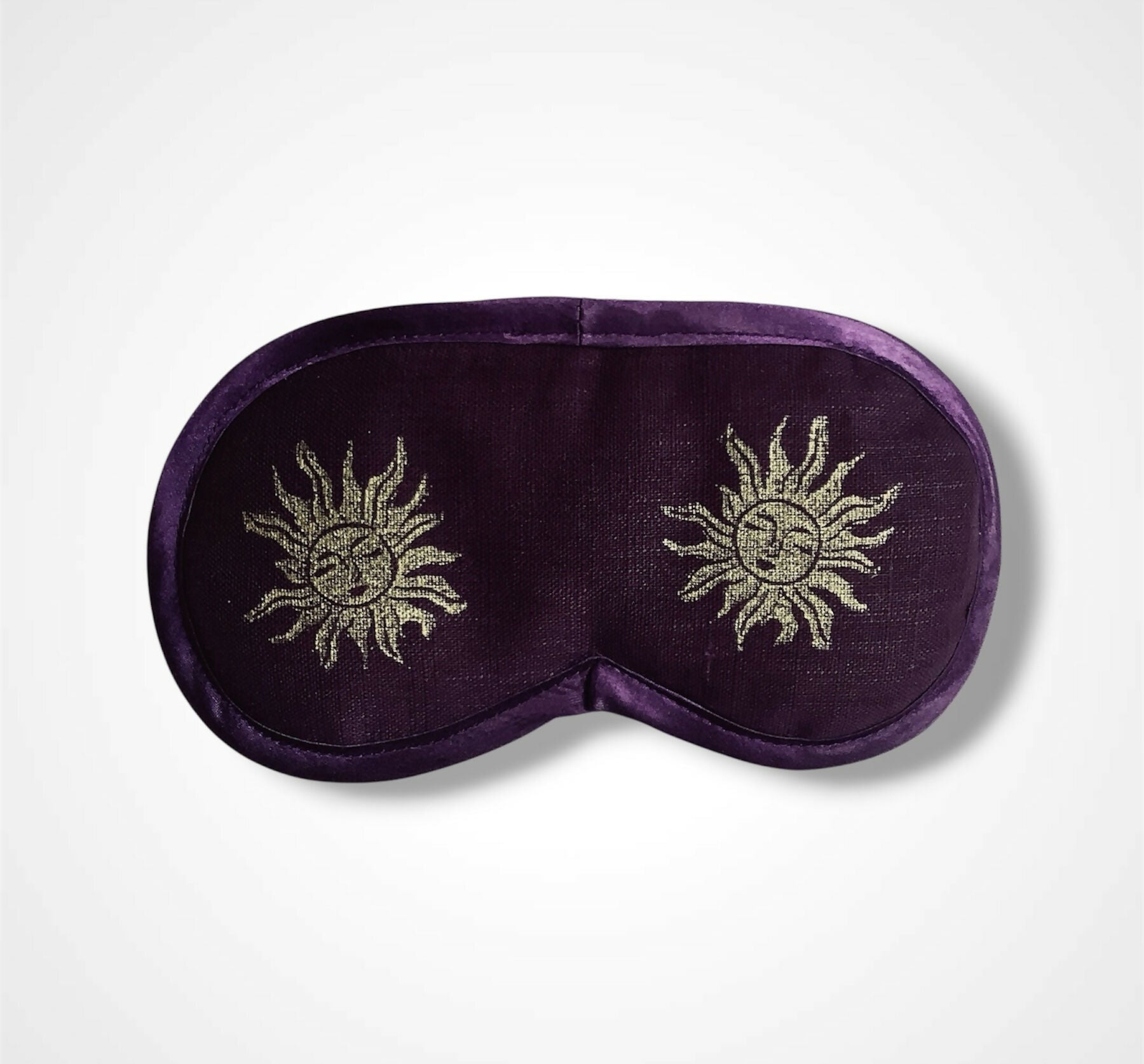 Purple Sun Linen Lavender Infused Eye Mask
