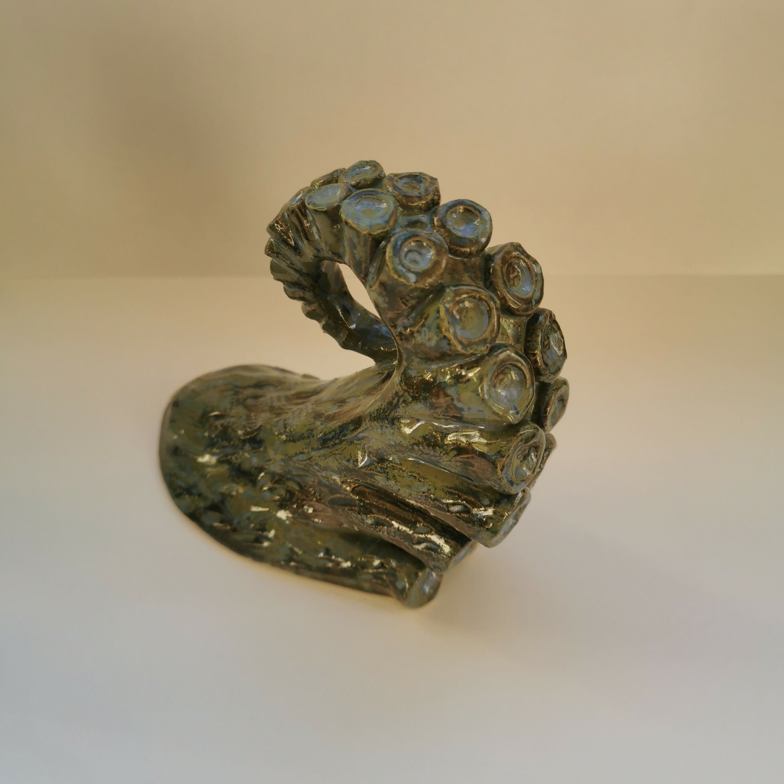 Coiled Tentacle Sculpture