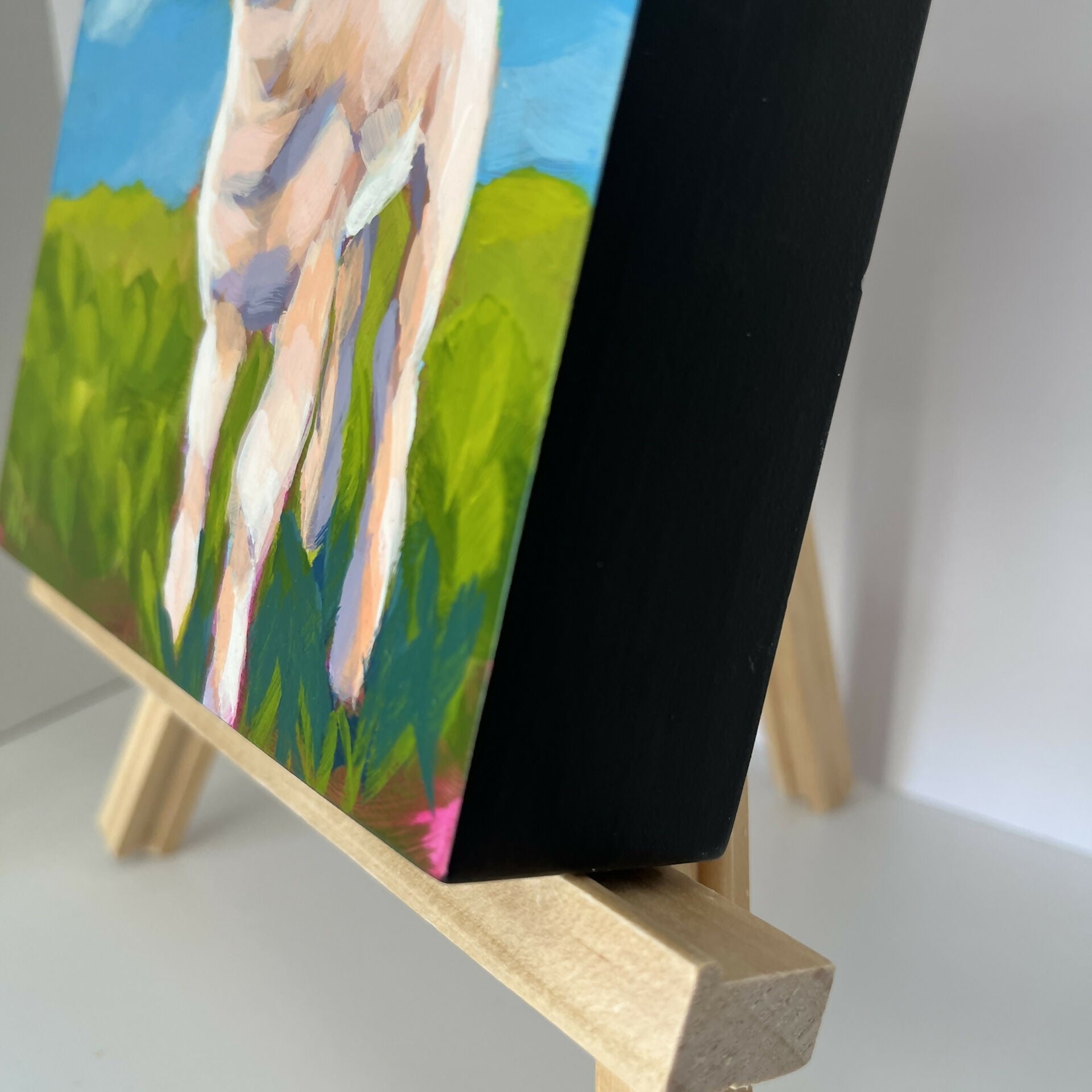 Little Lamb - Original Acrylic Painting