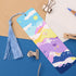 Pastel Mountains Aluminium Bookmark