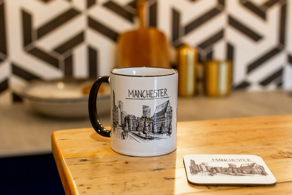 Manchester Skyline Mug