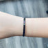 Japanese Tila Glass Bead Bracelet - Transparent Rainbow