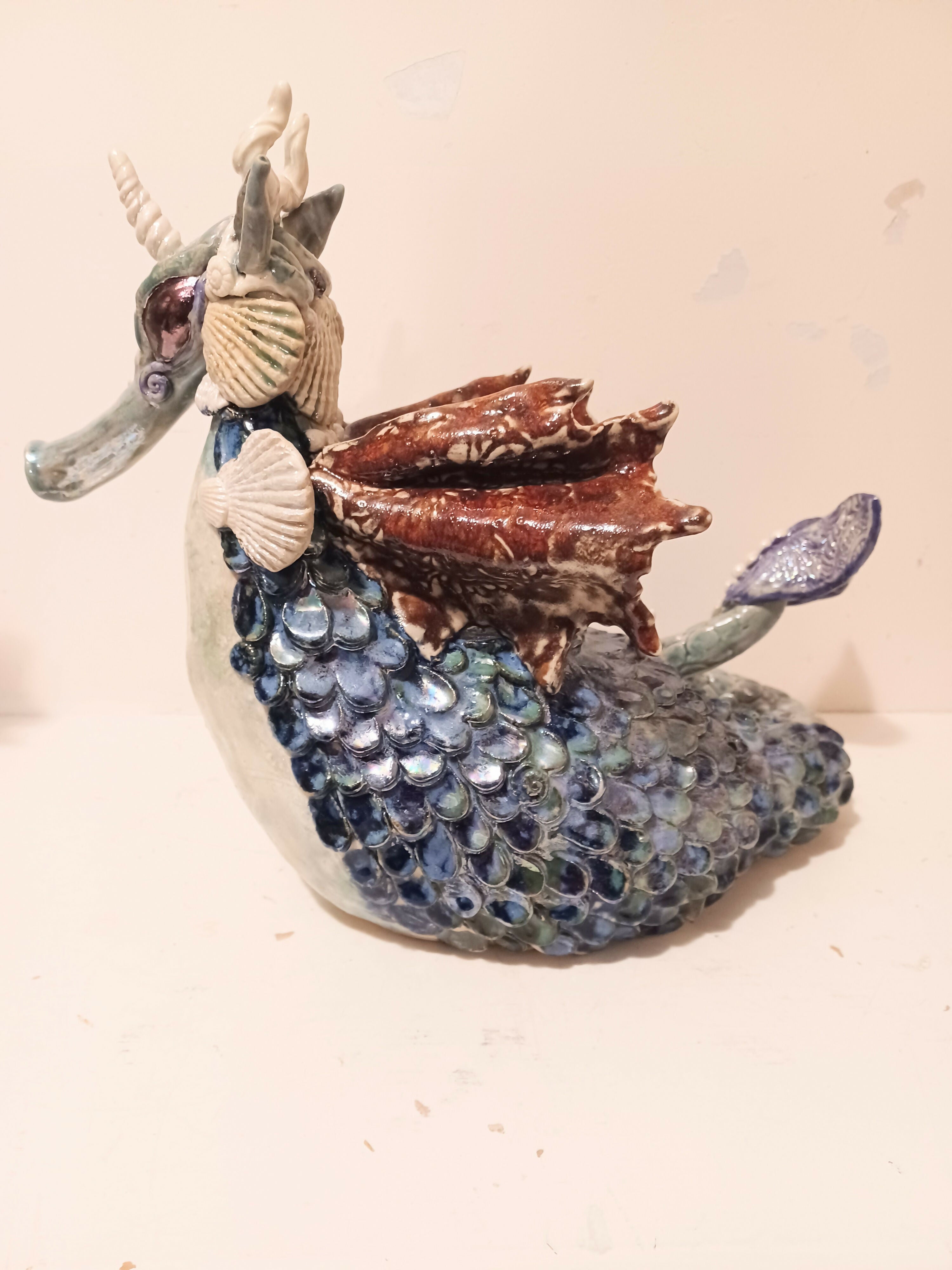 Huge Ceramic Dragon