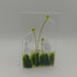 Fused Glass Snowdrop Tealight Holder
