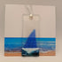 Fused Glass Boat Card