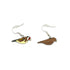 Gold Finch Dangle Earrings