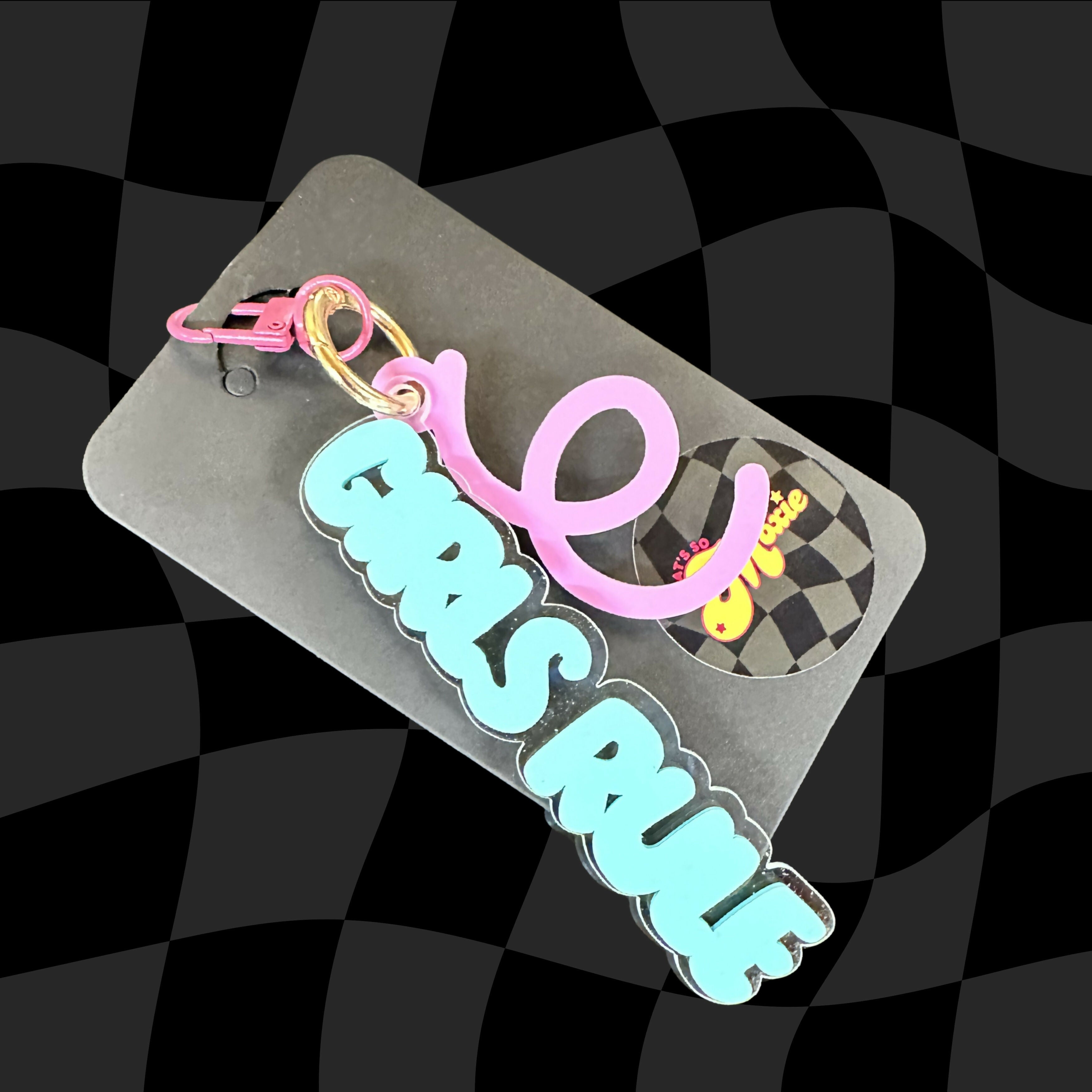 Girls Rule - Bag/Key Charm