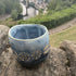 Blue Geometric Patterned Bowl