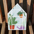 Painted Wooden House - Greenhouse