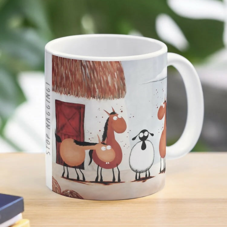 Stop Nagging! Ceramic Mug