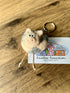 Felted Pig Keyring
