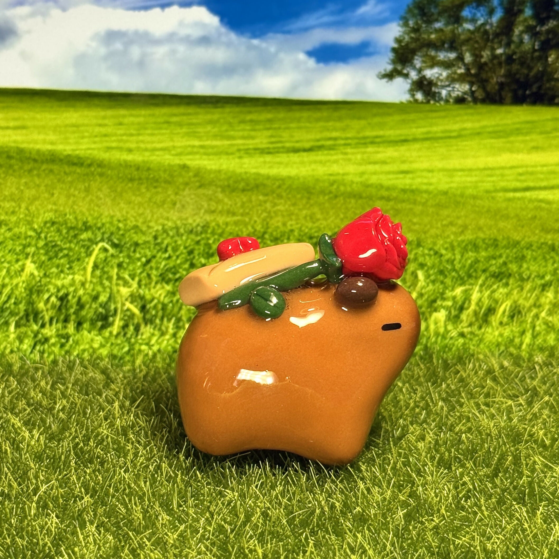 Capybara Lover Figure