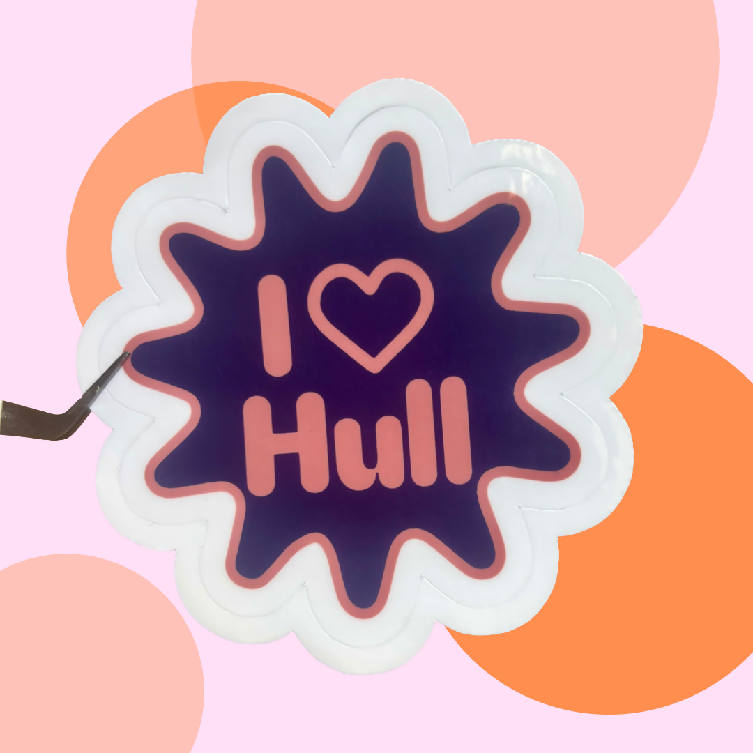 I Love Hull Sticker