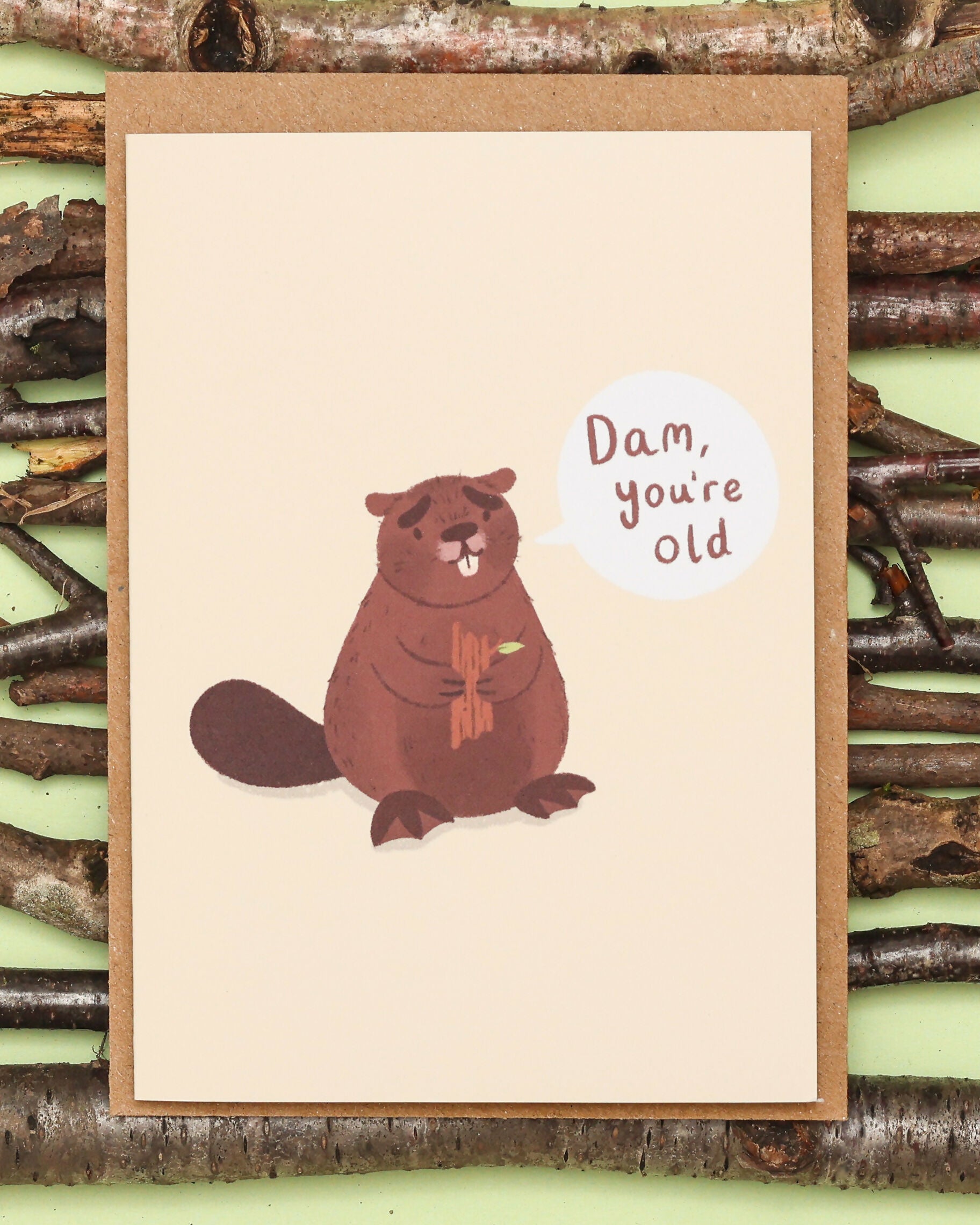 Dam You're Old - Card